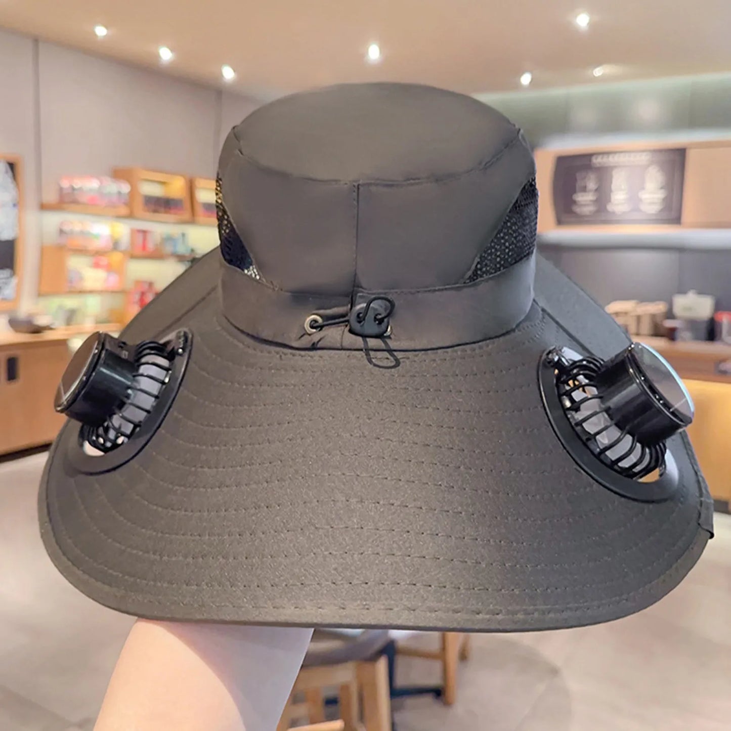 Hat with Fans Solar Power, Solar Fan Hat for Men Women